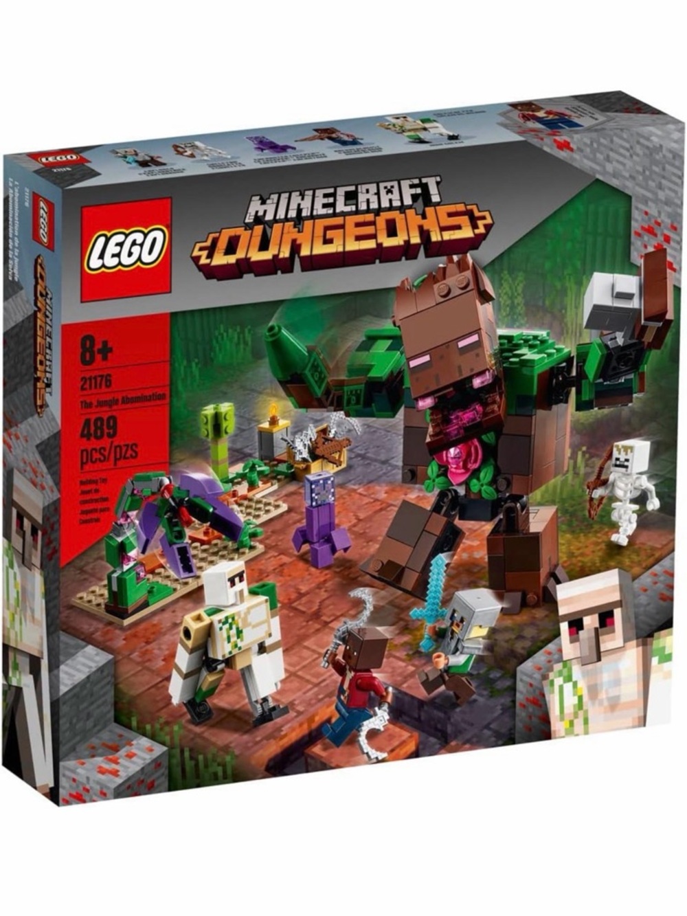 LEGO Minecraft Dungeons The Jungle Abomination (21176) - New Sealed
